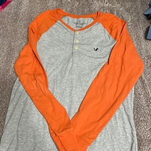 American Eagle Long Sleeve Henley